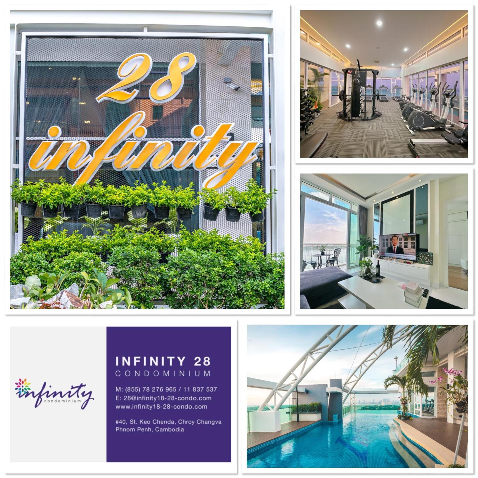 Infinity 28 Hotel And Residence Phnom Penh Eksteriør bilde